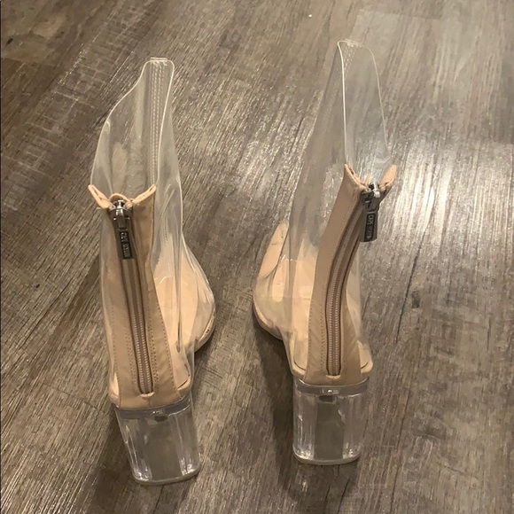 Clear Ankle Booties - Picture 4 of 6